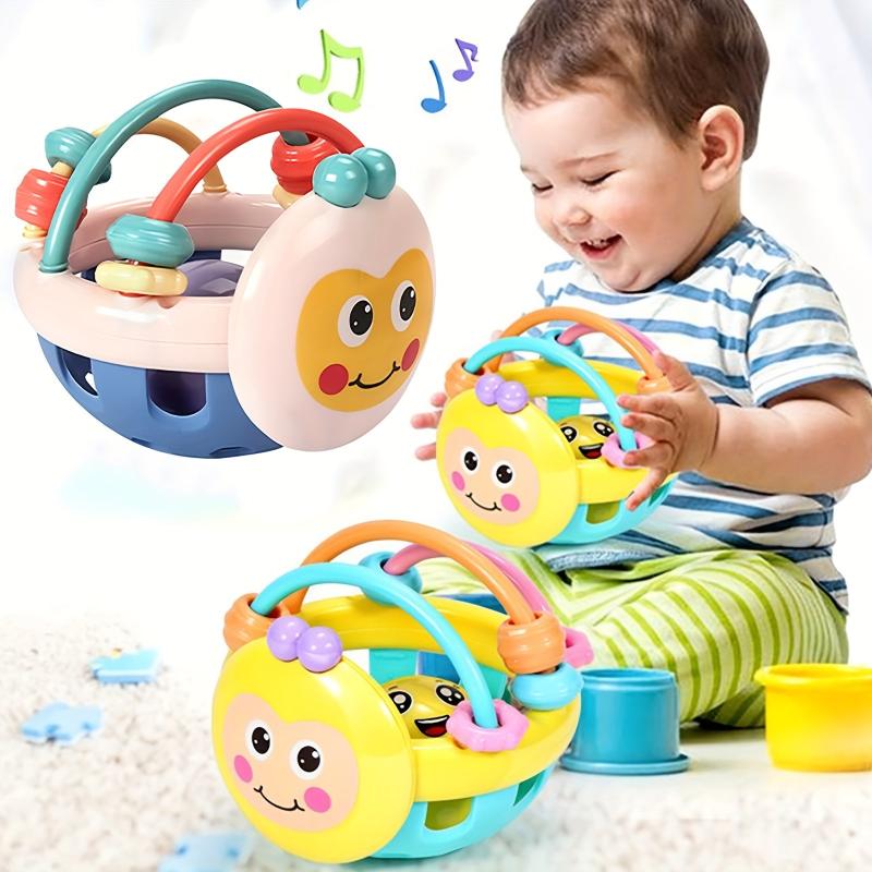 Baby Toy Ball Grab Baby Toy Sports Skills Toy Sensory Toy Montessori Toy Ring
