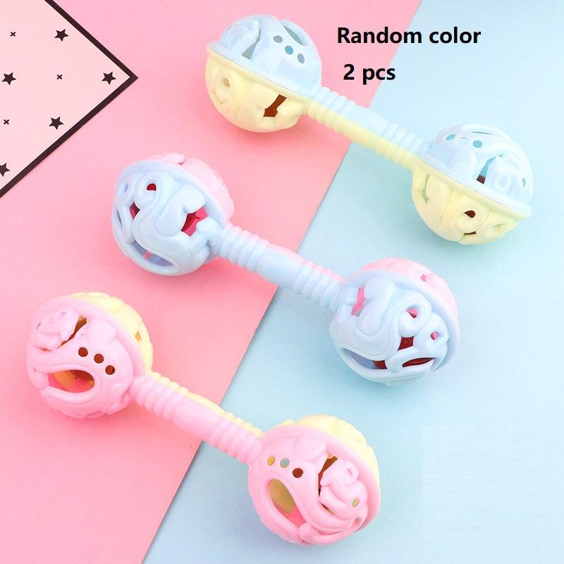 2 Pcs Baby Rattle Musical Instrument for Early Education