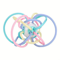 Baby Hand Grab Ball Soft Glue Puzzle Teething Training Christmas Gift