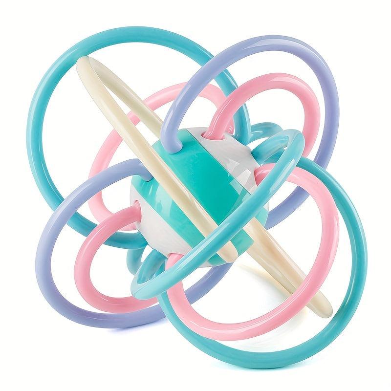 Baby Hand Grab Ball Soft Glue Puzzle Teething Training Christmas Gift