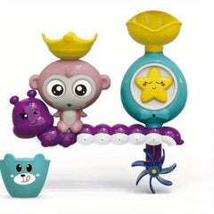 Bathroom Toy Monkey Turn Fun Baby And Toddler Toys