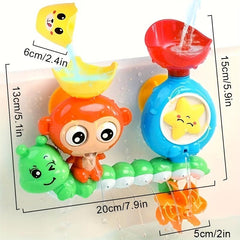 Bathroom Toy Monkey Turn Fun Baby And Toddler Toys