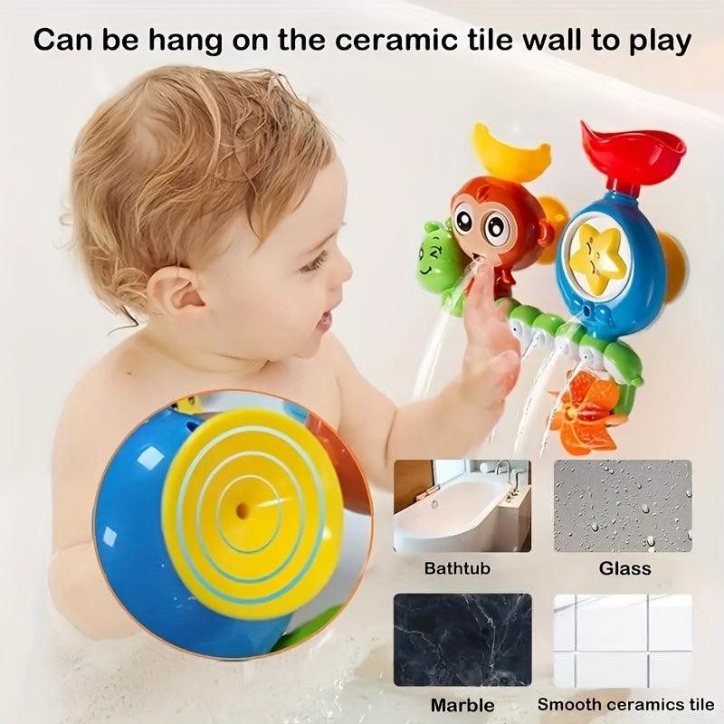 Bathroom Toy Monkey Turn Fun Baby And Toddler Toys