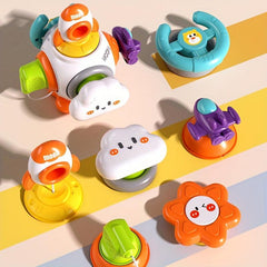 Montessori Activity Cube Baby Toys 6 In 1 Hand Catching Ball Educational Toy
