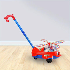 Kids' Aircraft Learning Walker Toy for Walking and Pushing