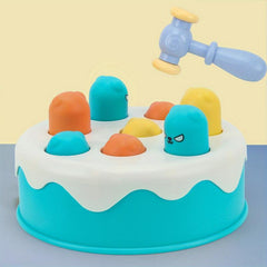 Cake Whack a Mole Game Console Kids Toy Early Education Baby Knocking Game