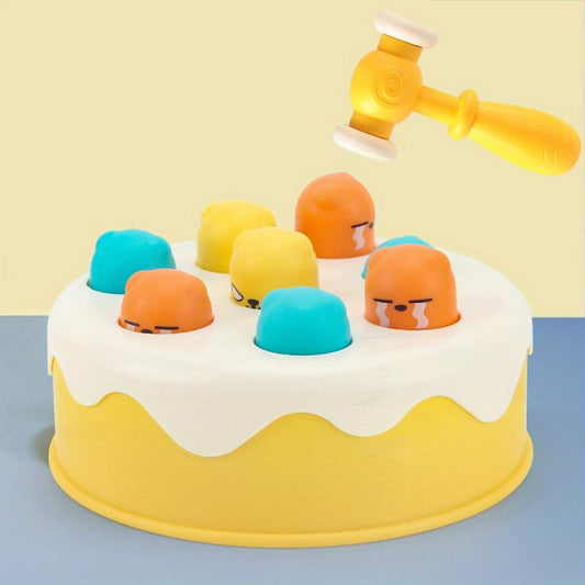Cake Whack a Mole Game Console Kids Toy Early Education Baby Knocking Game