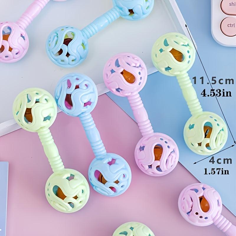 Baby Rattles Musical Instrument Toddler Hand Grip Rattles Toy
