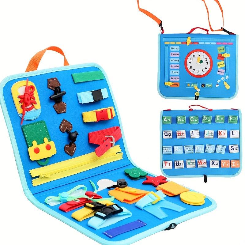 Busy Board Montessori Toys For Toddler