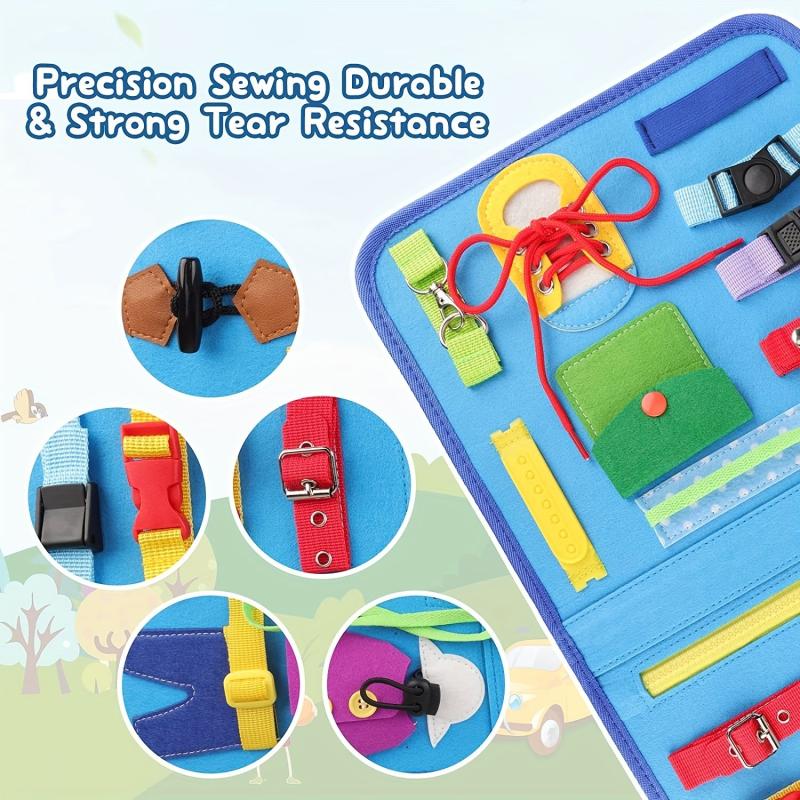 Busy Board Montessori Toys For Toddler