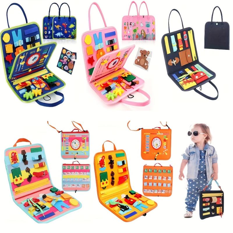 Busy Board Montessori Toys For Toddler
