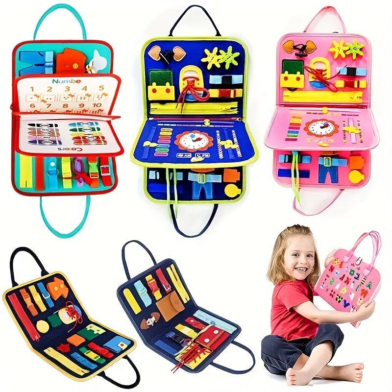 Busy Board Montessori Toys For Toddler