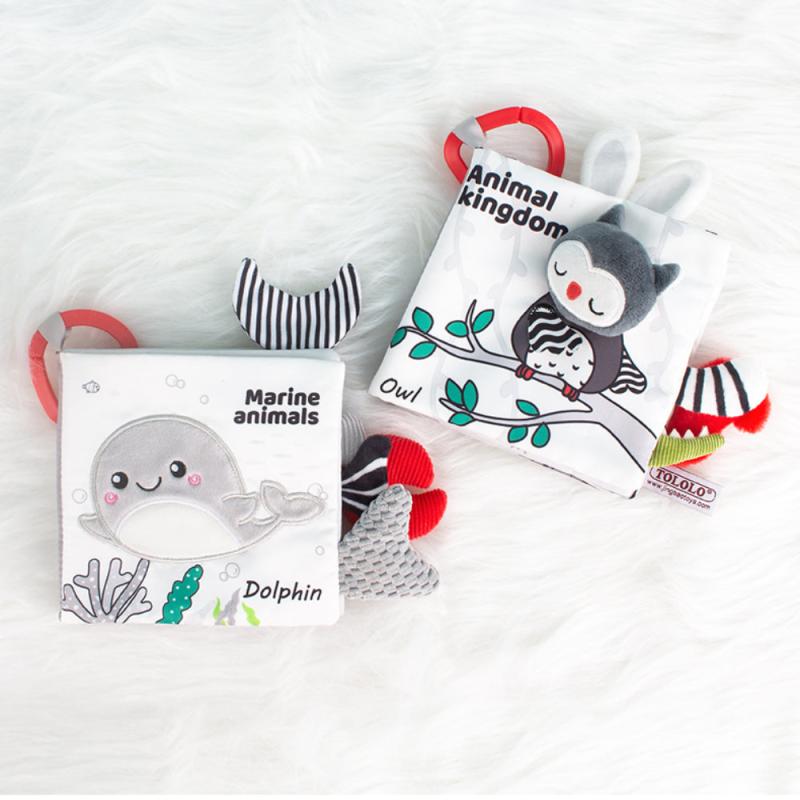 Cloth Book Baby Educational Toy Not Tearable Not Biteable