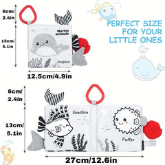 Cloth Book Baby Educational Toy Not Tearable Not Biteable