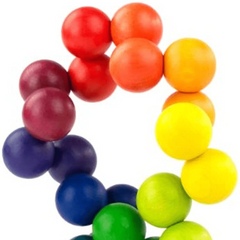 PLAYABLE ART Ball Rainbow 20 Puzzle Ball Sensory Toys