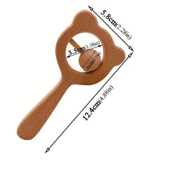 Wooden Toy for Baby Infants, Stroller Toy for Boys and Girls, 0-12 Months