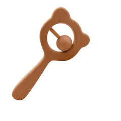 Wooden Toy for Baby Infants, Stroller Toy for Boys and Girls, 0-12 Months