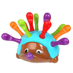 Montessori Hedgehog Baby Toy Sensory Training Spelling Little Hedgehog