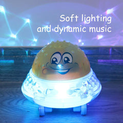 Spray Toys Baby Bath Toys Floating Sensing Water Spray Soft LED Lights