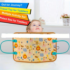 Montessori Busy Board Sensory Toy Educational Travel Toy Preschool Activities