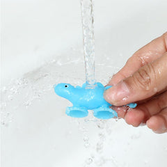 16 Pcs Kids Bath Toys Silicone Cup Dinosaur Sensory Travel Toys Gift