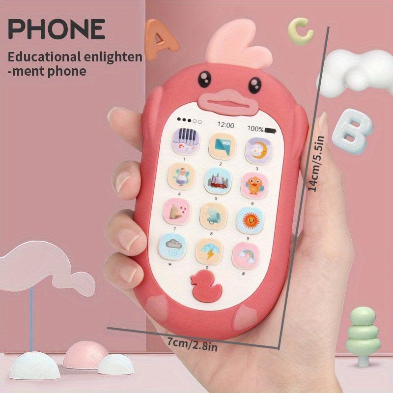 Biteable Baby Toy Mobile Phone Early Education Gift