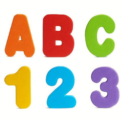 36pcs Toddler Bath Toys, Learning Bath Letters And Numbers