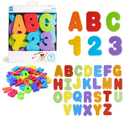 36pcs Toddler Bath Toys, Learning Bath Letters And Numbers