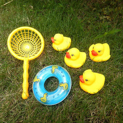 4pcs Duck Bath Dolls Tub Toy Christmas Halloween Gift