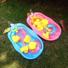4pcs Duck Bath Dolls Tub Toy Christmas Halloween Gift