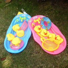 4pcs Duck Bath Dolls Tub Toy Christmas Halloween Gift