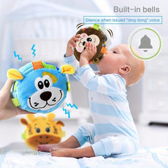 Plush Bell Ball Educational Toy for Babies