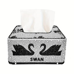 DIY Diamond Painting Tissue Box Kit - Crystal Diamond Craft Material