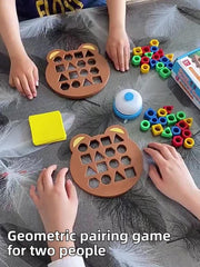 Kids Geometric Pairing Blocks Toy Set