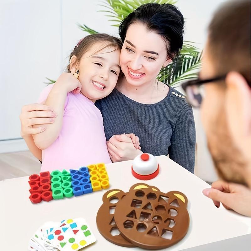 Kids Geometric Pairing Blocks Toy Set