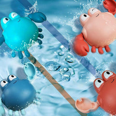 Swimming Crab Bath Toys for Toddlers 4 Pcs