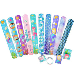 10pcs Mermaid Clap Circle Toys Little Mermaid Theme Party Decorations