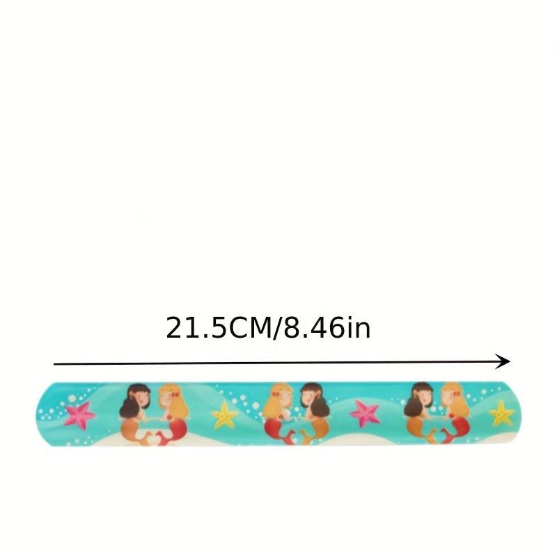 10pcs Mermaid Clap Circle Toys Little Mermaid Theme Party Decorations