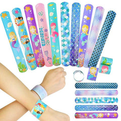 10pcs Mermaid Clap Circle Toys Little Mermaid Theme Party Decorations