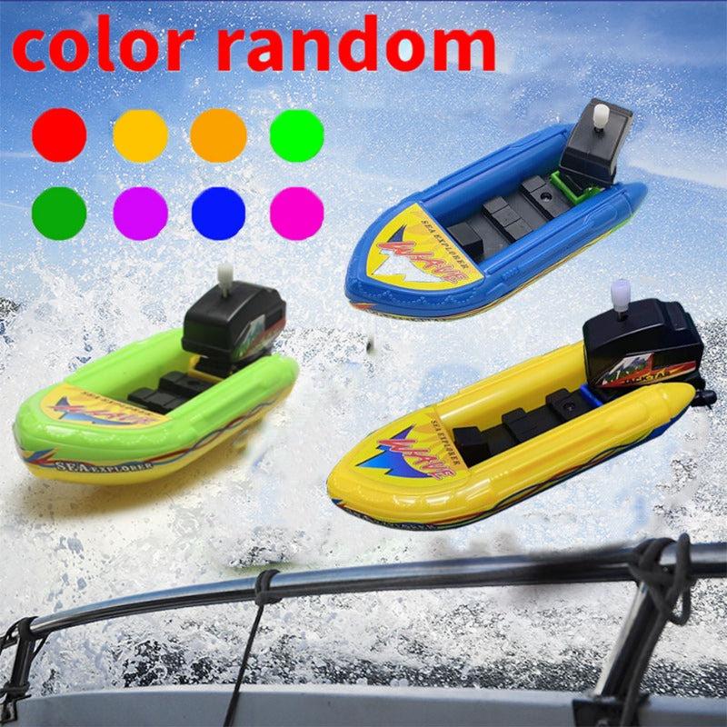 Water Play Yacht Speedboat Bath Toy Cognition Vehicle