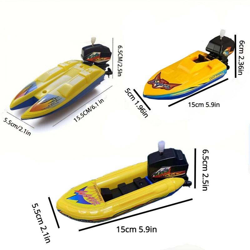 Water Play Yacht Speedboat Bath Toy Cognition Vehicle