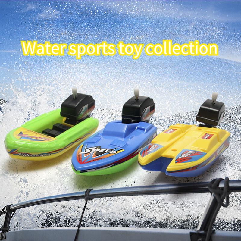 Water Play Yacht Speedboat Bath Toy Cognition Vehicle