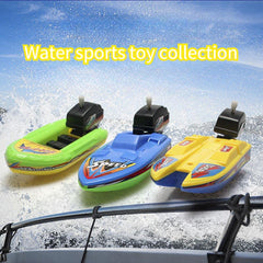 Water Play Yacht Speedboat Bath Toy Cognition Vehicle