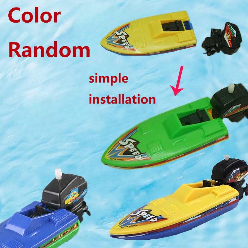 Water Play Yacht Speedboat Bath Toy Cognition Vehicle