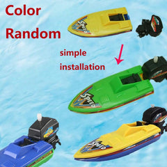Water Play Yacht Speedboat Bath Toy Cognition Vehicle