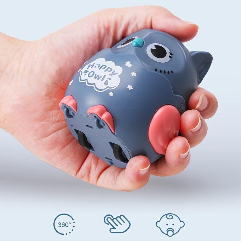 Press & Go Cartoon Owl Toys - Gift for 1-3 Year Old Boys & Girls