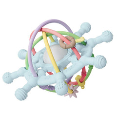 Baby Rattle & Teether Bed Bell Montessori Ball