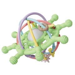 Baby Rattle & Teether Bed Bell Montessori Ball
