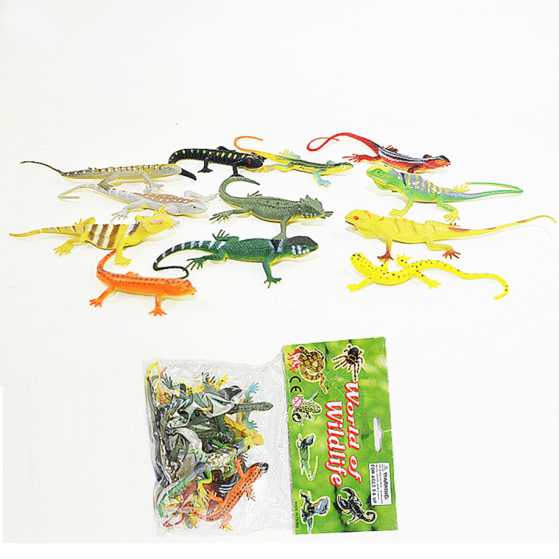 Educational Reptile Party Toy Lizards Model for Kids - Christmas Gift