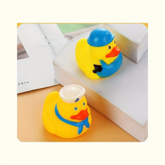 12Pcs Role Playing Pilot Nurse Bath Duck Set for Kids